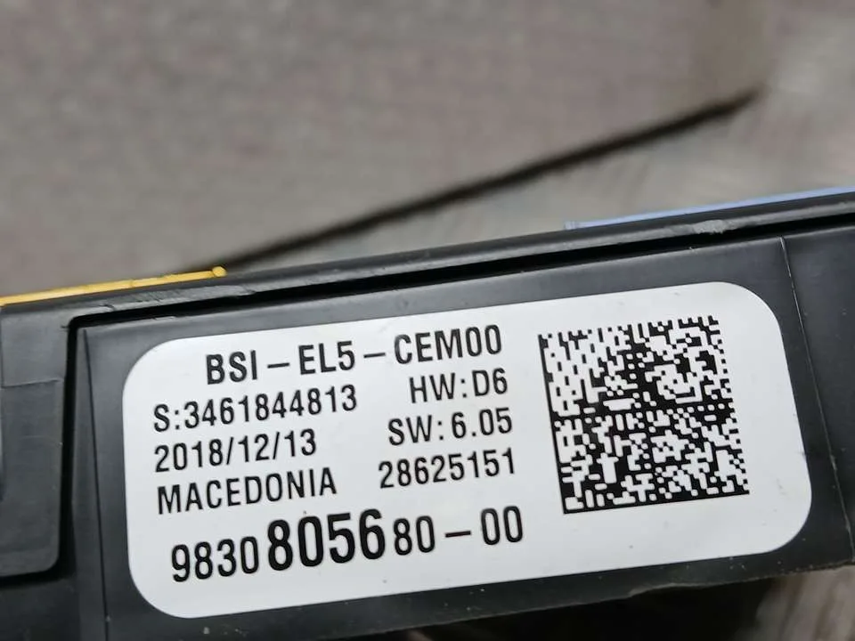 Caja Reles / Fusibles para Citroën C4 Cactus