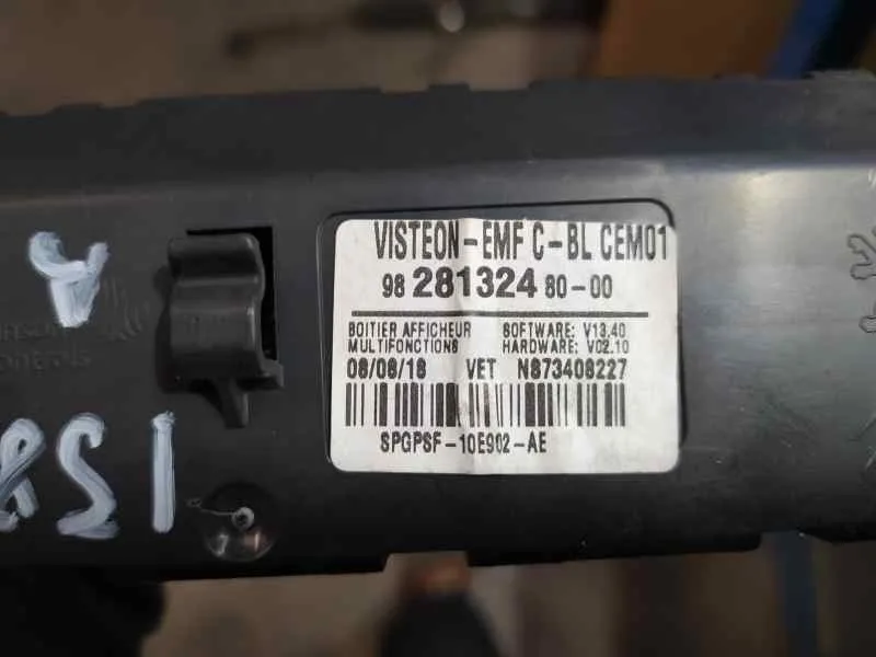 Pantalla Multifuncion para Citroën Jumpy Furgon