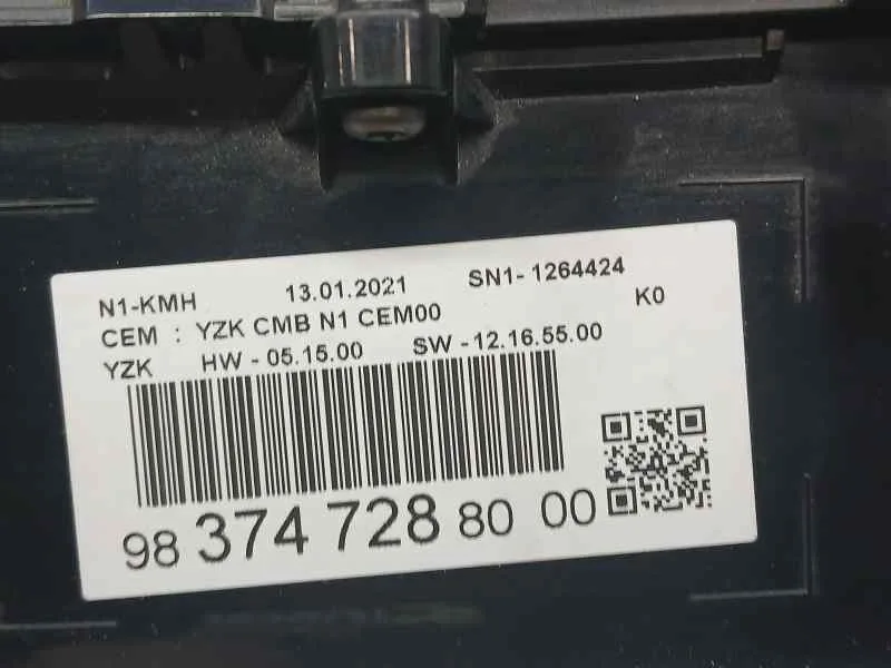 Cuadro Instrumentos para Citroën Jumpy Furgon