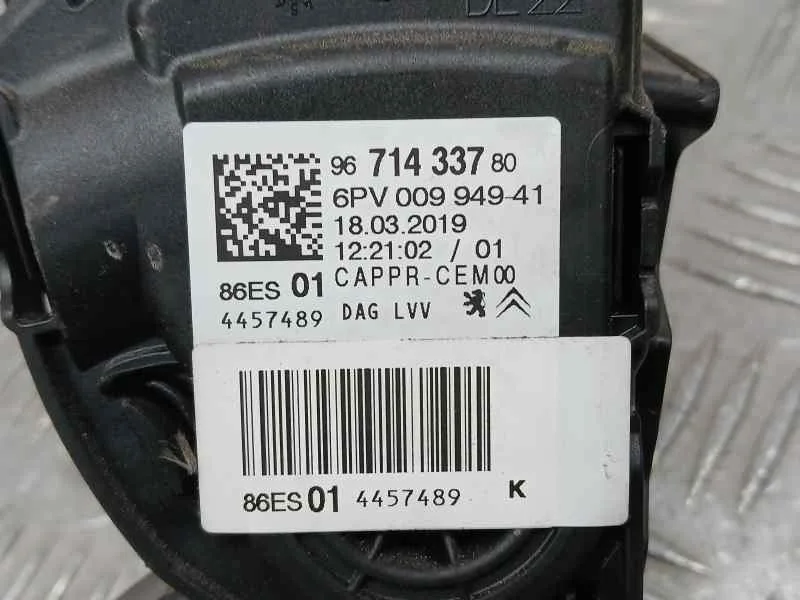 Potenciometro Pedal para Citroën C4 Cactus