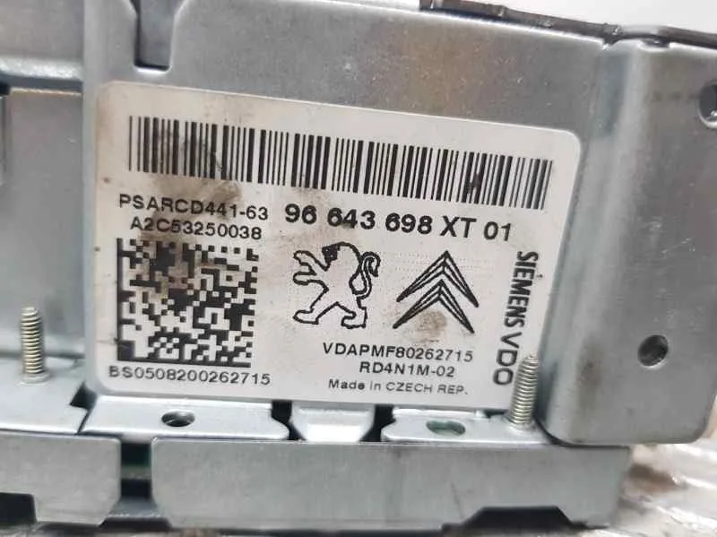 Sistema Audio / Radio Cd para Citroën C2