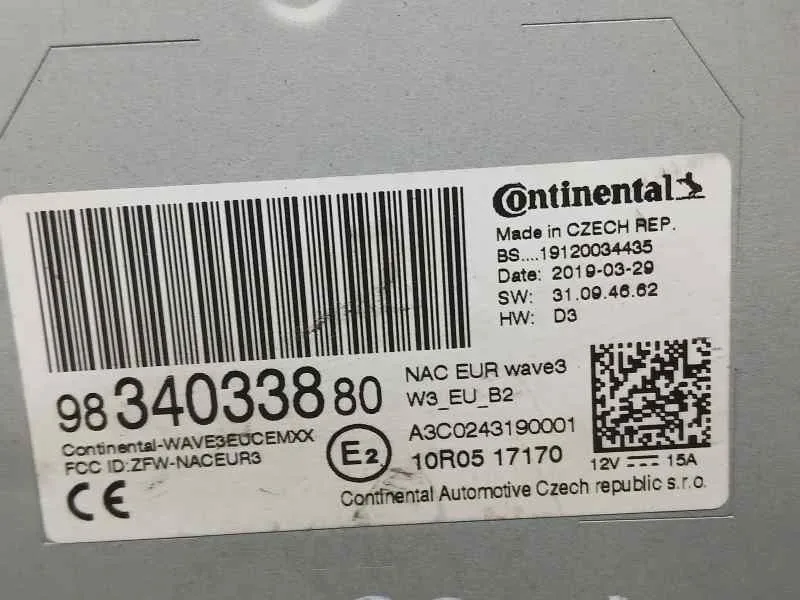 Modulo Electronico para Citroën C4 Cactus