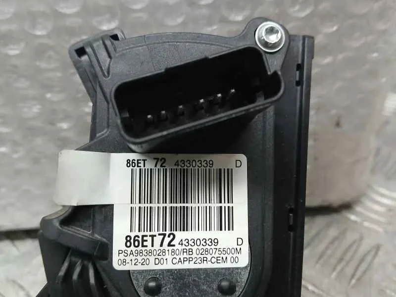 Potenciometro Pedal para Citroën Jumpy Furgon