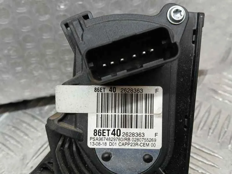 Potenciometro Pedal para Citroën Jumpy Furgon