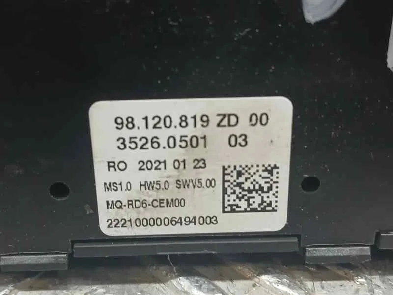 Mando Radio para Citroën Jumpy Furgon