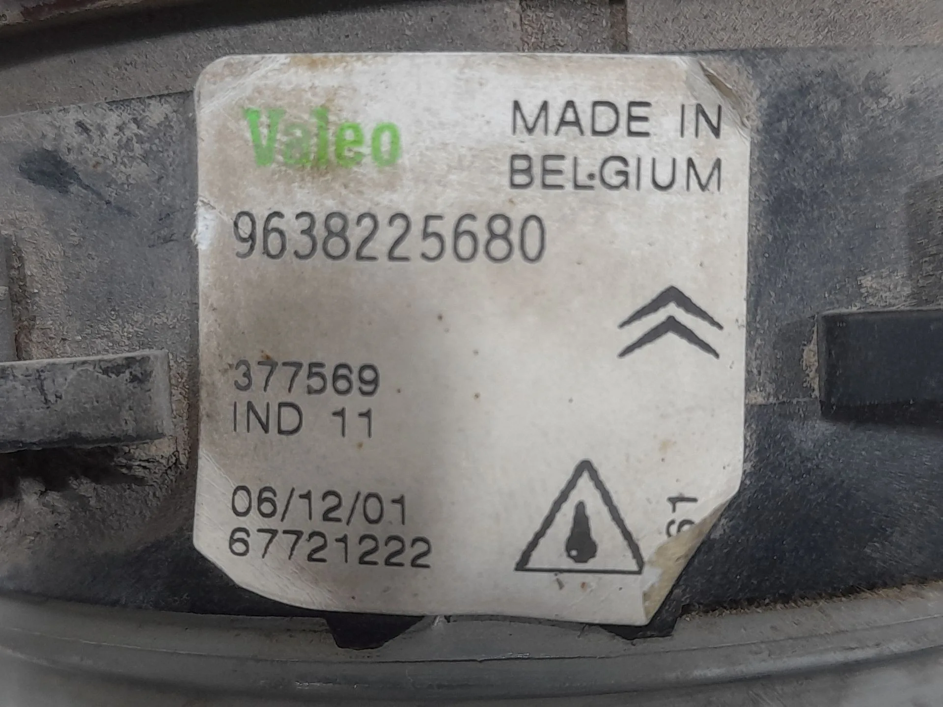 Faro Antiniebla Derecho para Citroën Xsara Picasso