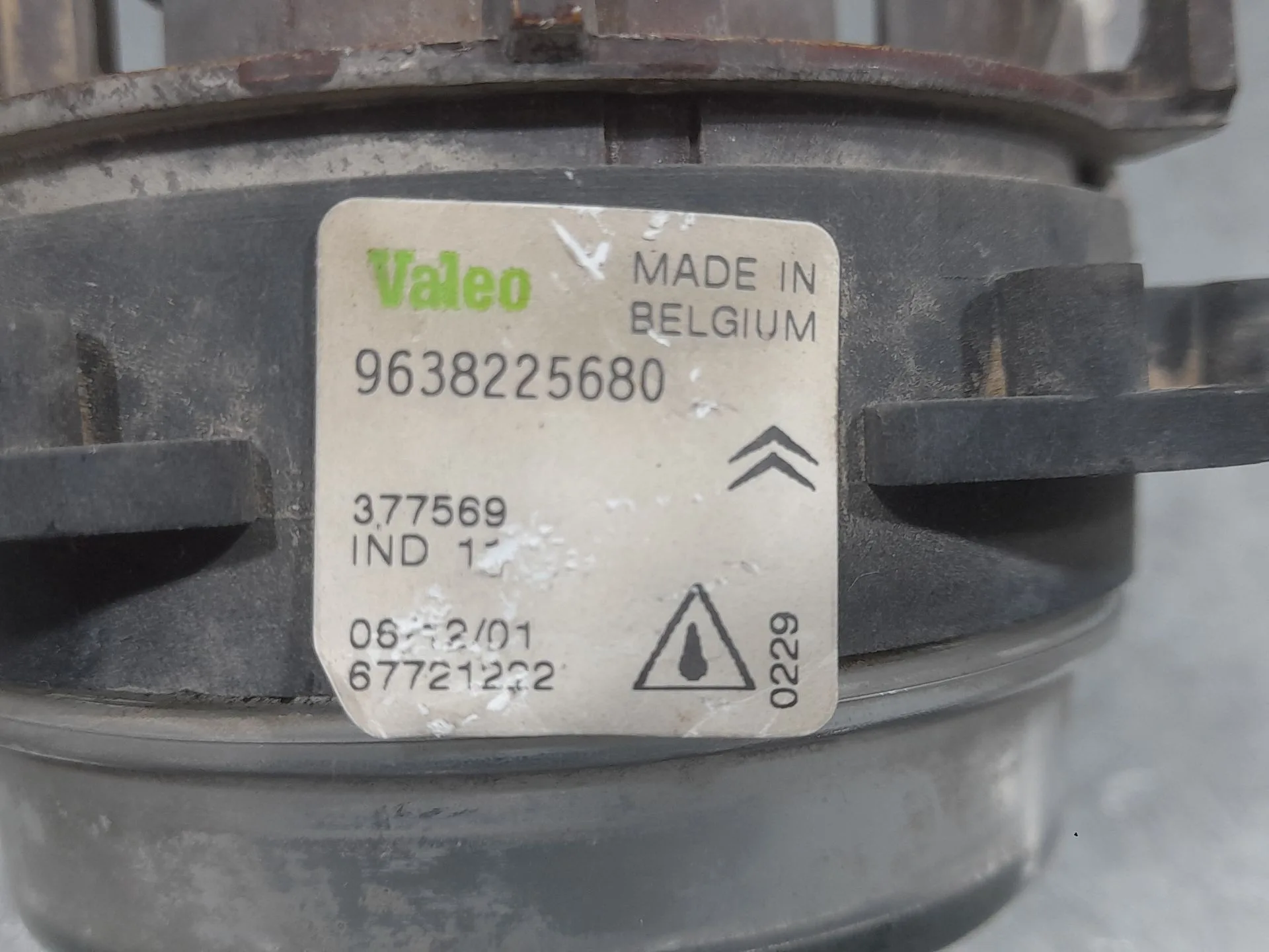 Faro Antiniebla Izquierdo para Citroën Xsara Picasso