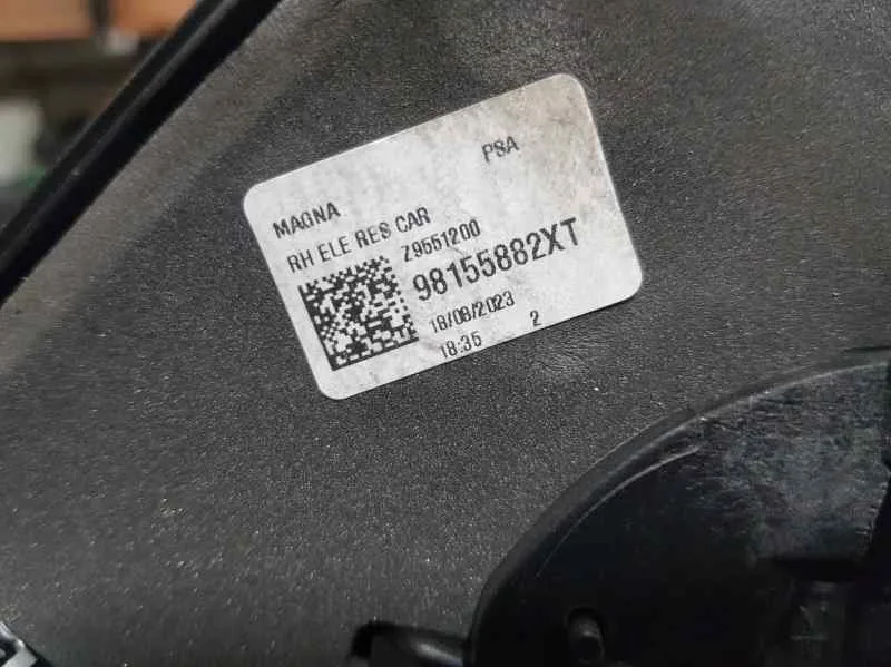Retrovisor Derecho para Citroën Jumpy Furgon
