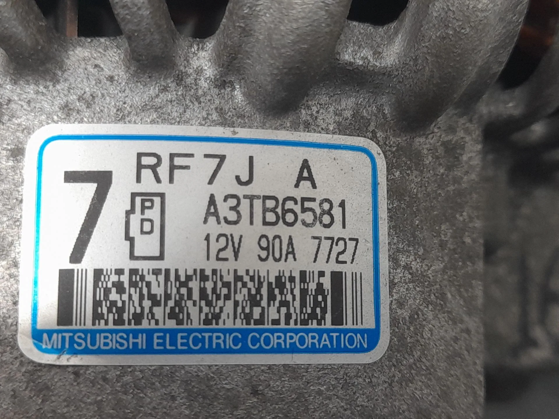 Alternador para Mazda 6 Berlina (Gg)