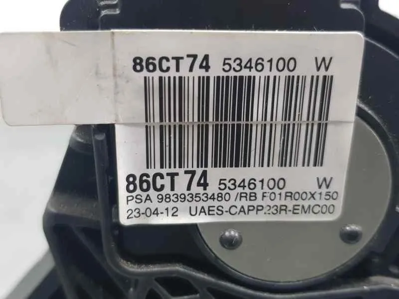 Potenciometro Pedal para Citroën Jumpy Furgon