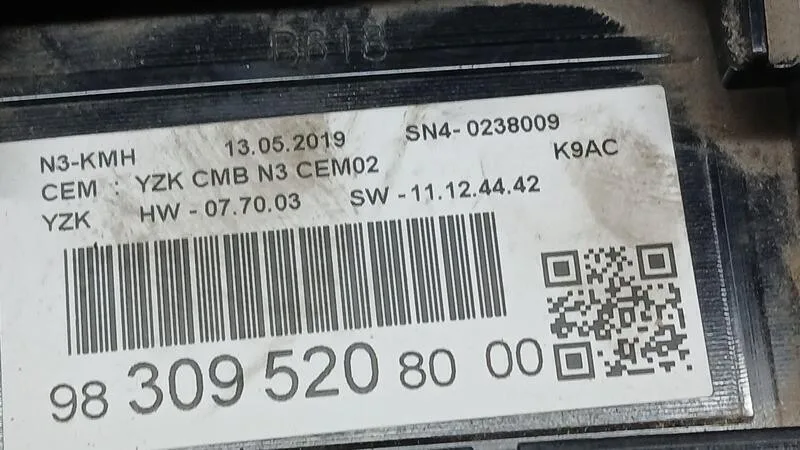 Cuadro Instrumentos para Citroën Berlingo Furgon
