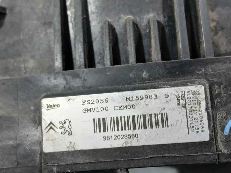 Electroventilador para Citroën C3