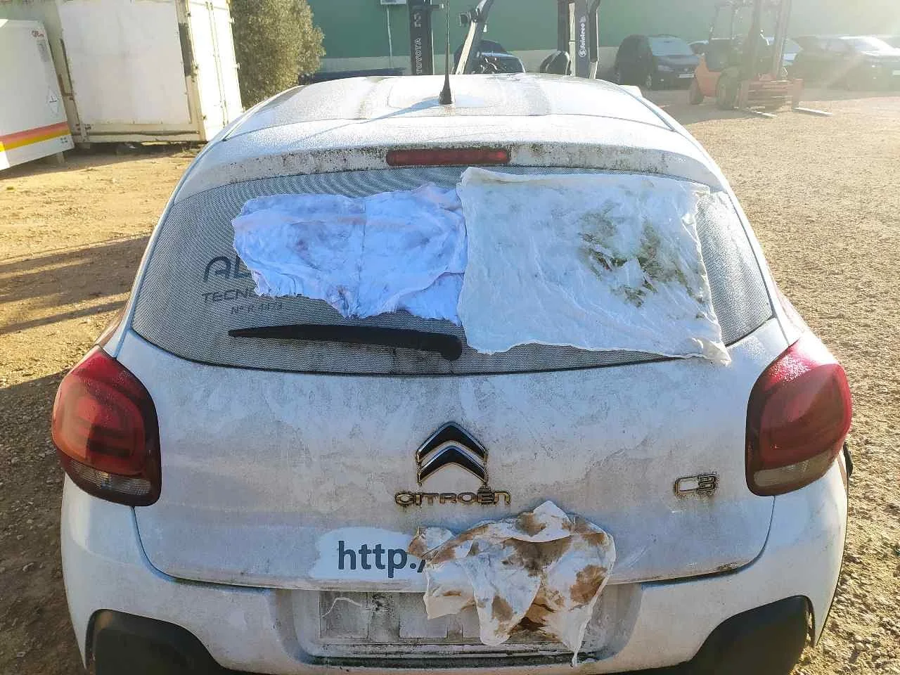 Porton Trasero para Citroën C3