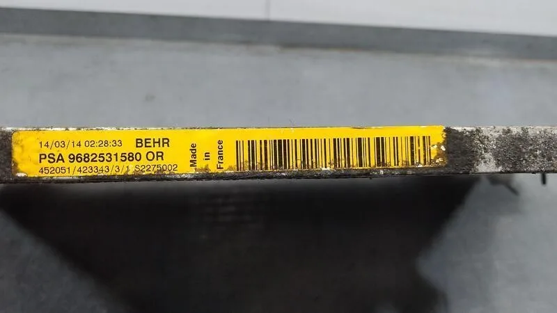 Condensador / Radiador Aire Acondicionado para Citroën Berlingo Cuadro