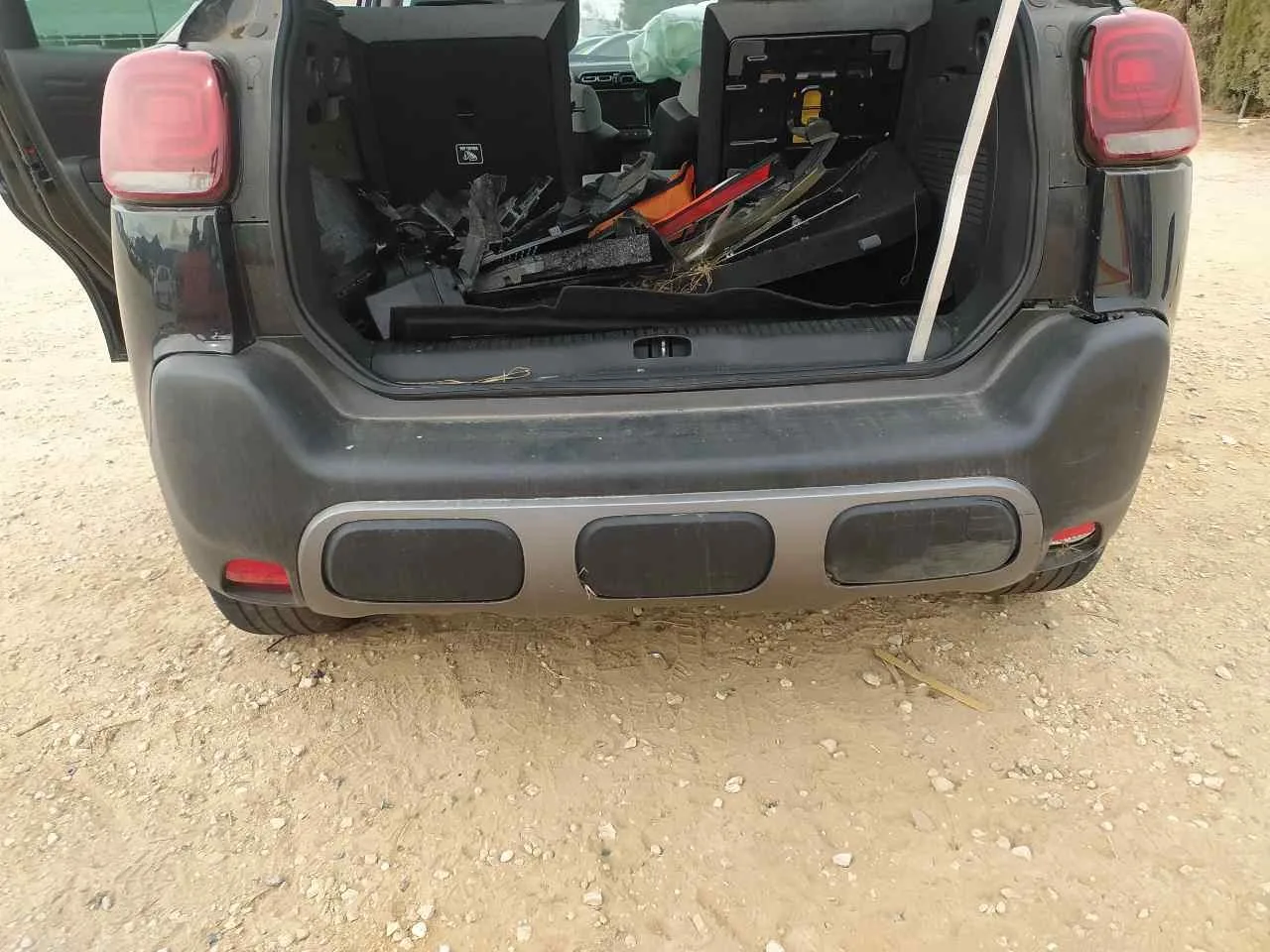 Paragolpes Trasero para Citroën C3