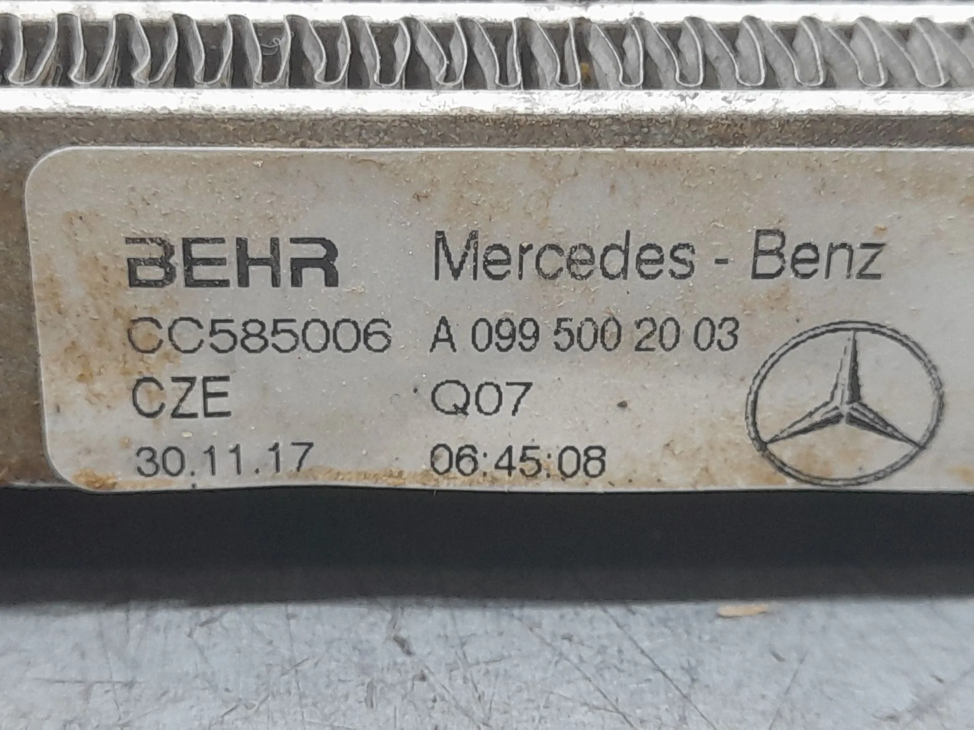 Condensador / Radiador Aire Acondicionado para Mercedes-Benz Clase C T-Model (S205)