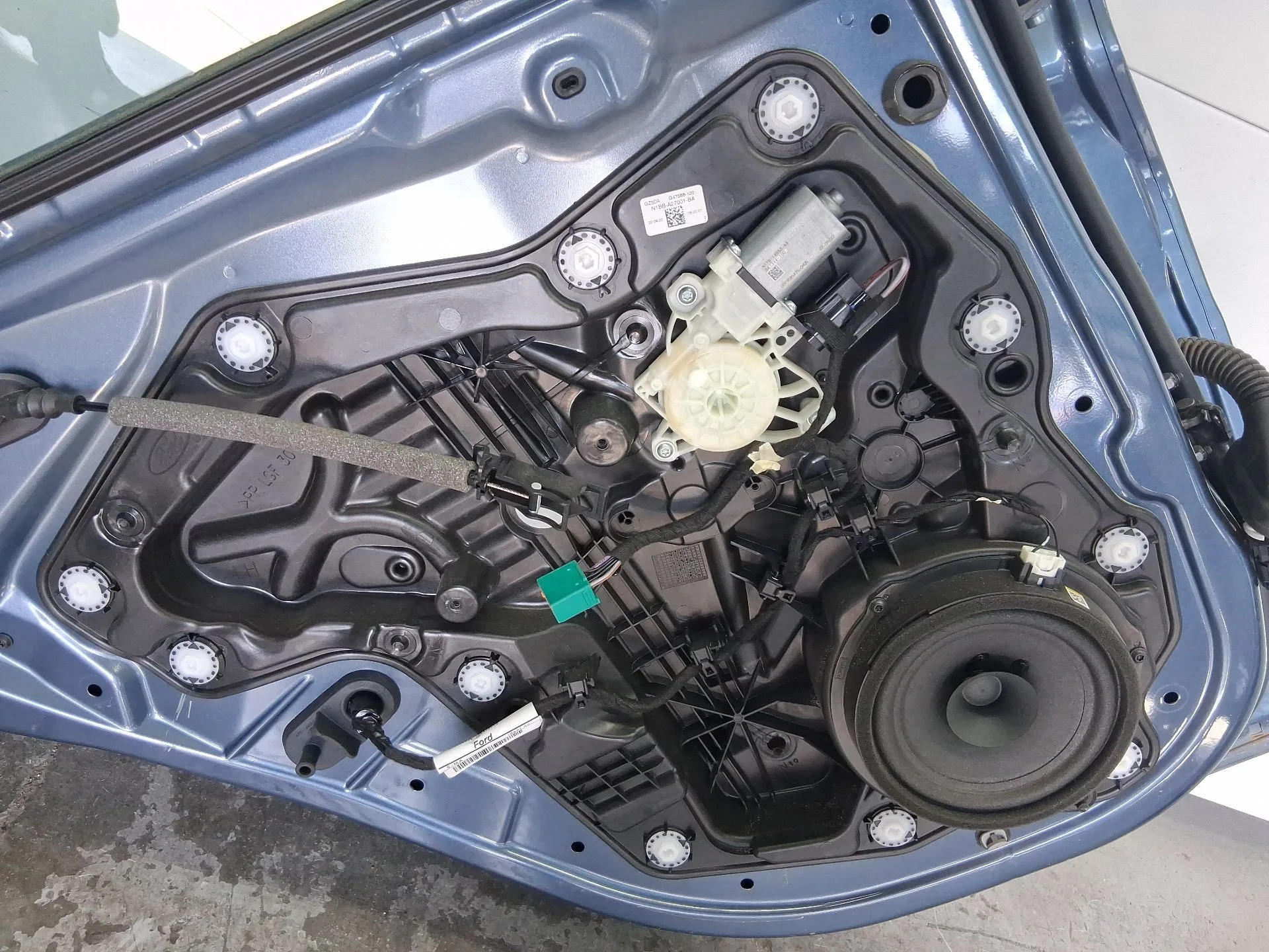 Elevalunas Trasero Izquierdo para Ford Fiesta Vii (Hj, Hf)