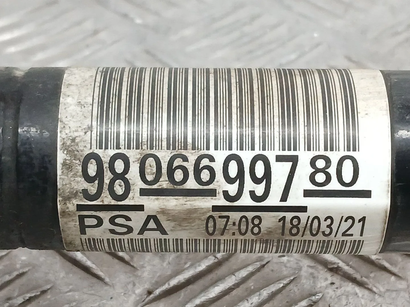 Transmision Delantera Derecha para Citroën Berlingo Furgoneta/Monovolumen (K9)