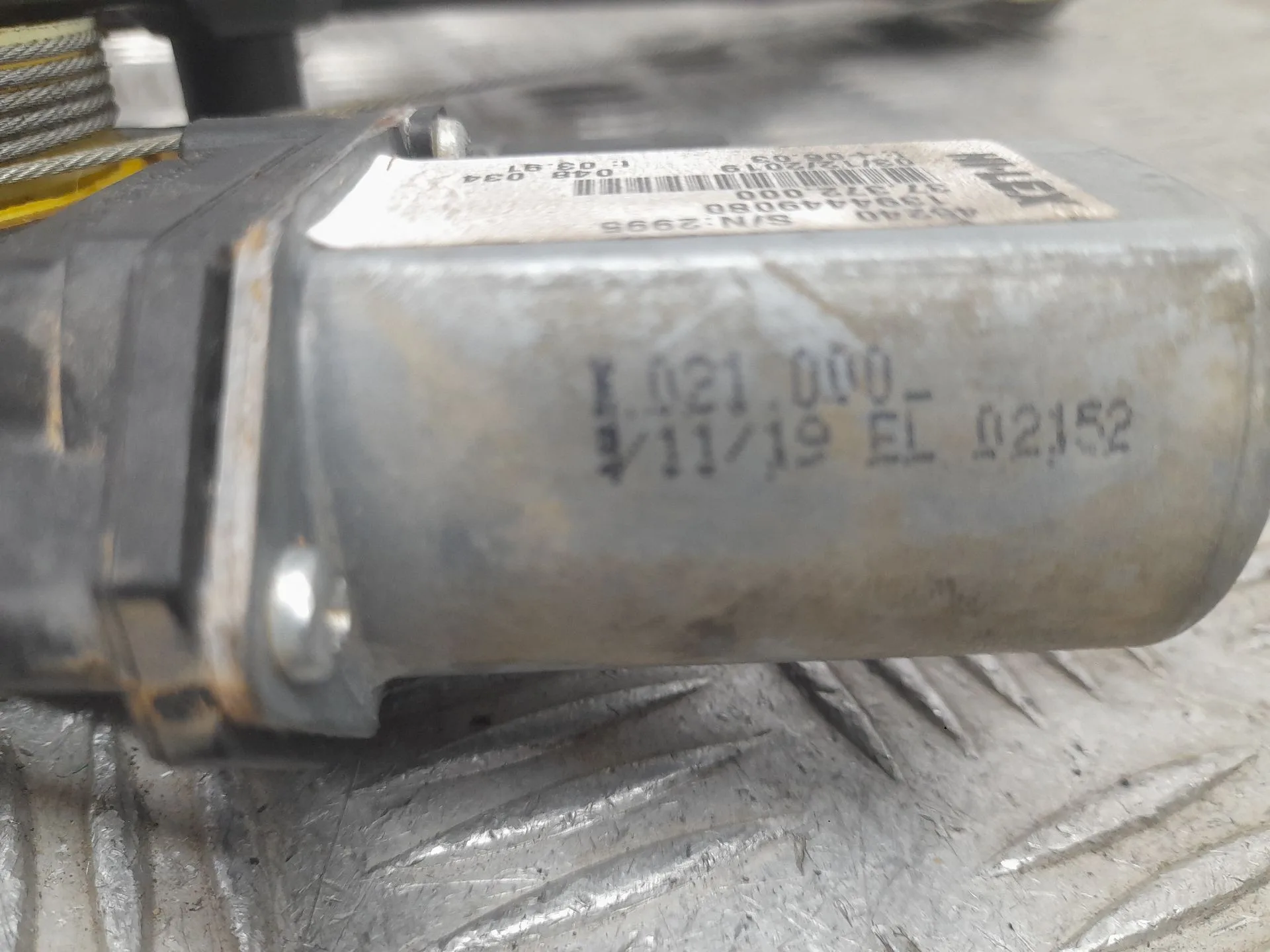 Elevalunas Delantero Izquierdo para Fiat Ducato Furgoneta (250_)