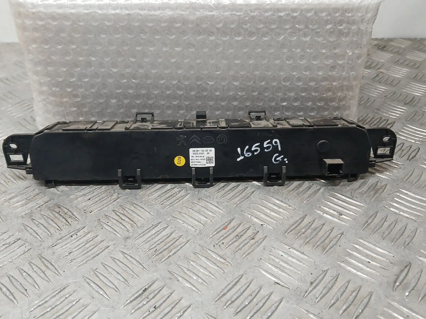 Mando Calefaccion / Aire Acondicionado para Citroën Jumpy Iii Furgoneta (V_)