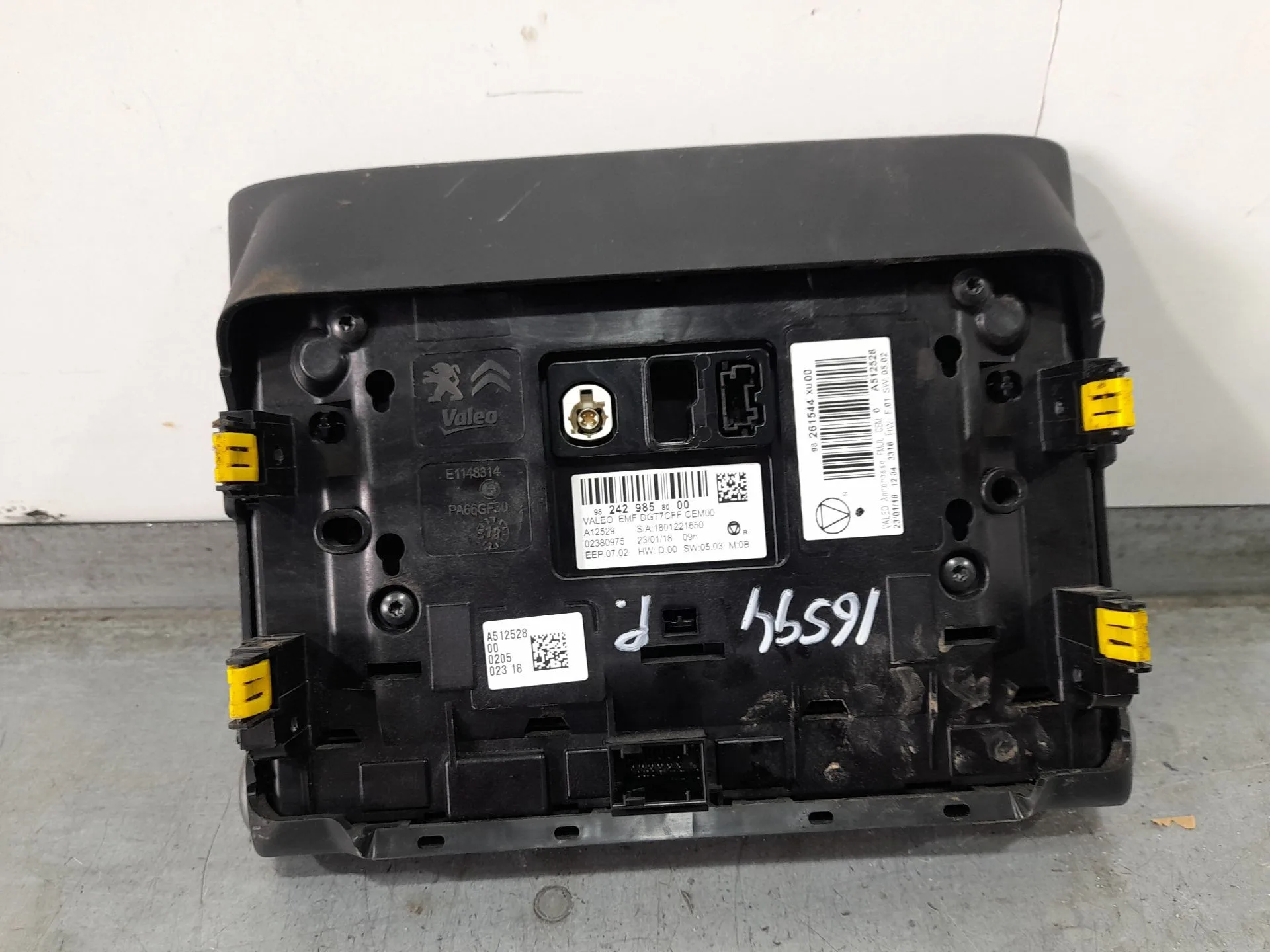 Sistema Navegacion Gps para Citroën C3 Aircross Ii (2R_, 2C_)