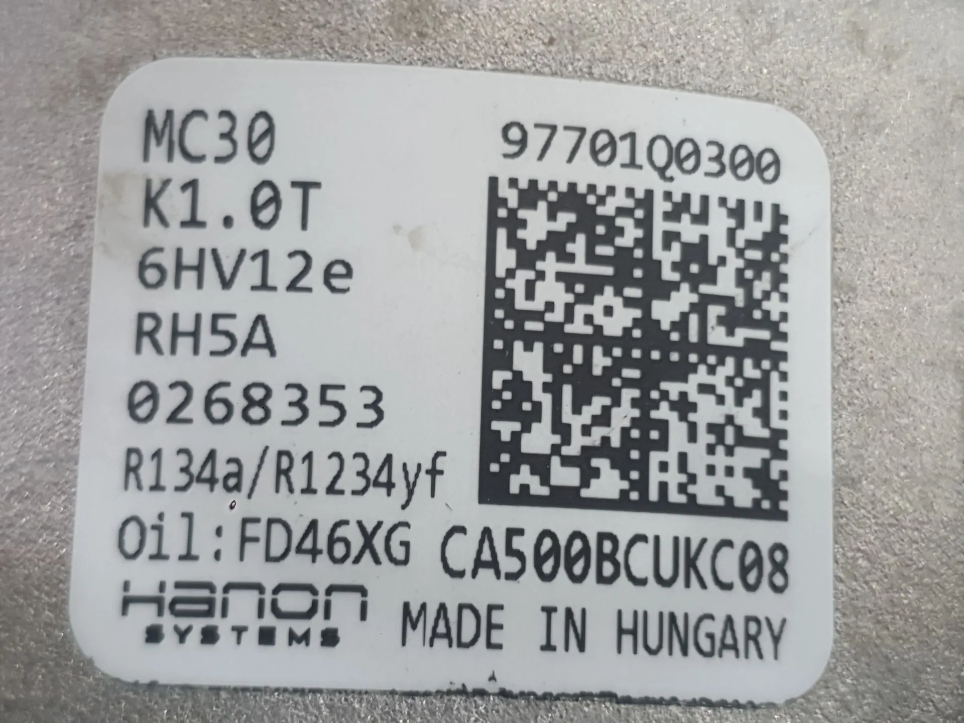 Compresor Aire Acondicionado para Hyundai I20 Iii (Bc3, Bi3)
