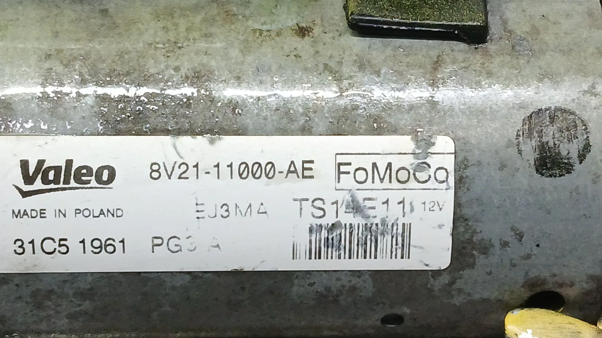 Motor Arranque para Ford Transit Courier B460 Furgoneta/Monovolumen