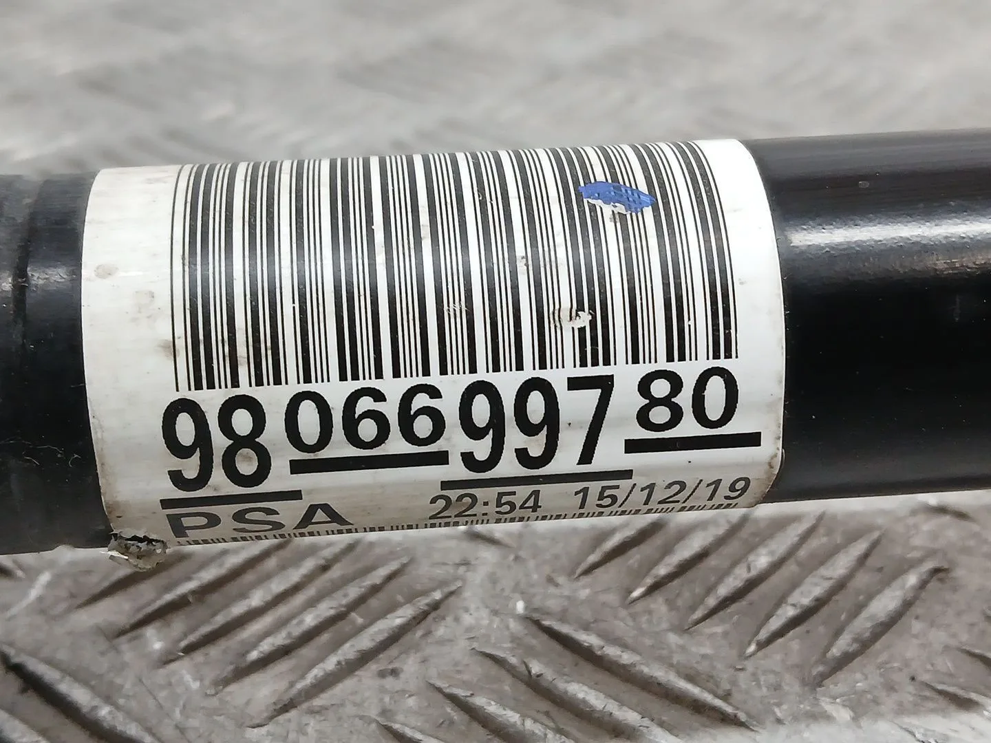 Transmision Delantera Derecha para Citroën Berlingo Furgoneta/Monovolumen (K9)