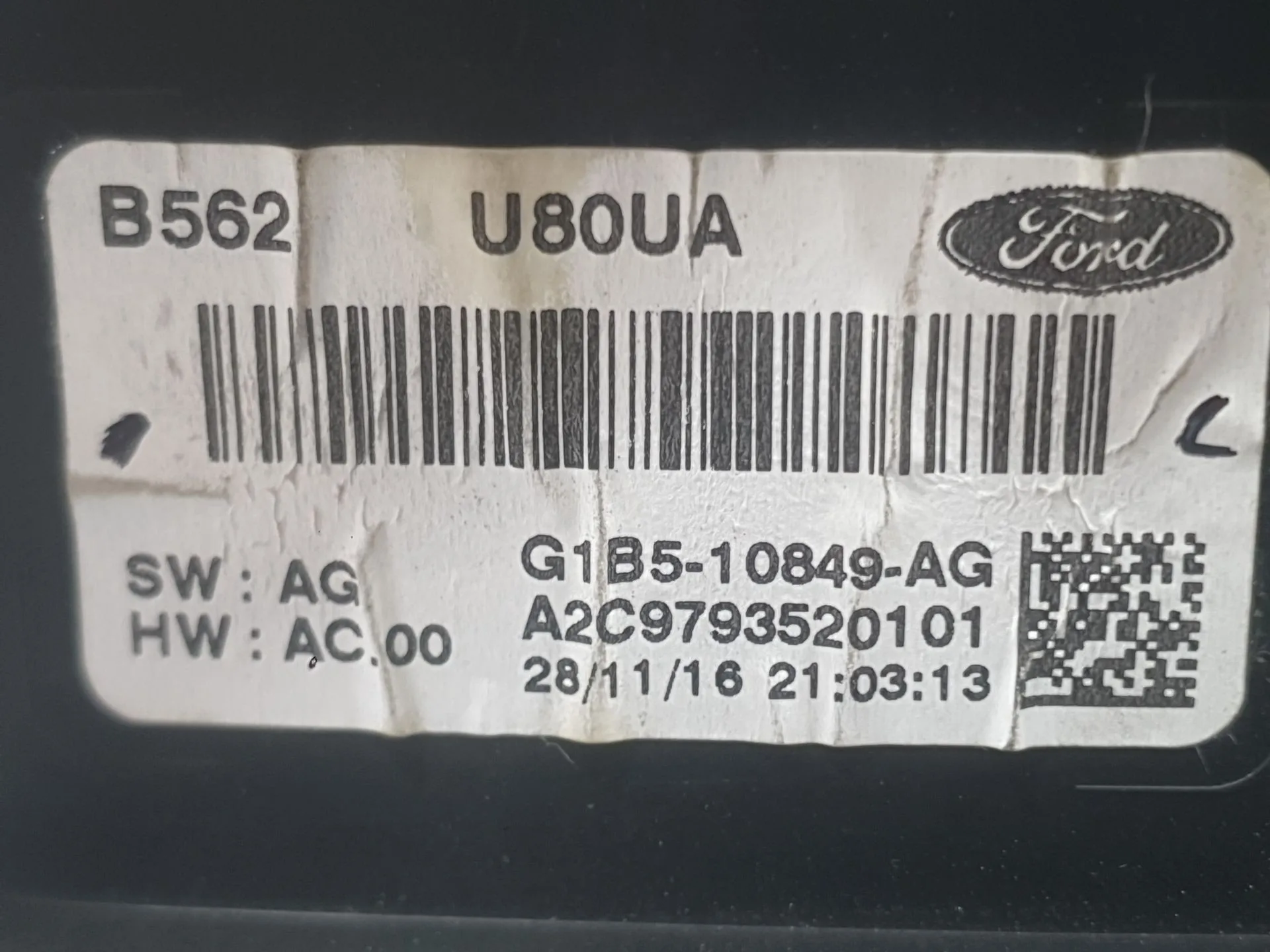 Cuadro Instrumentos para Ford Ka+ Iii (Uk, Fk)