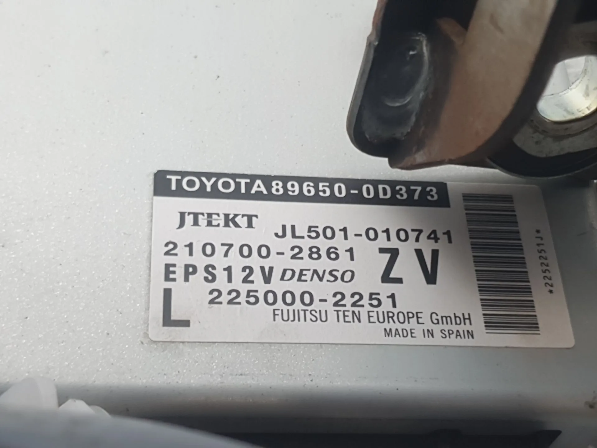 Columna Direccion para Toyota Yaris (_P13_)