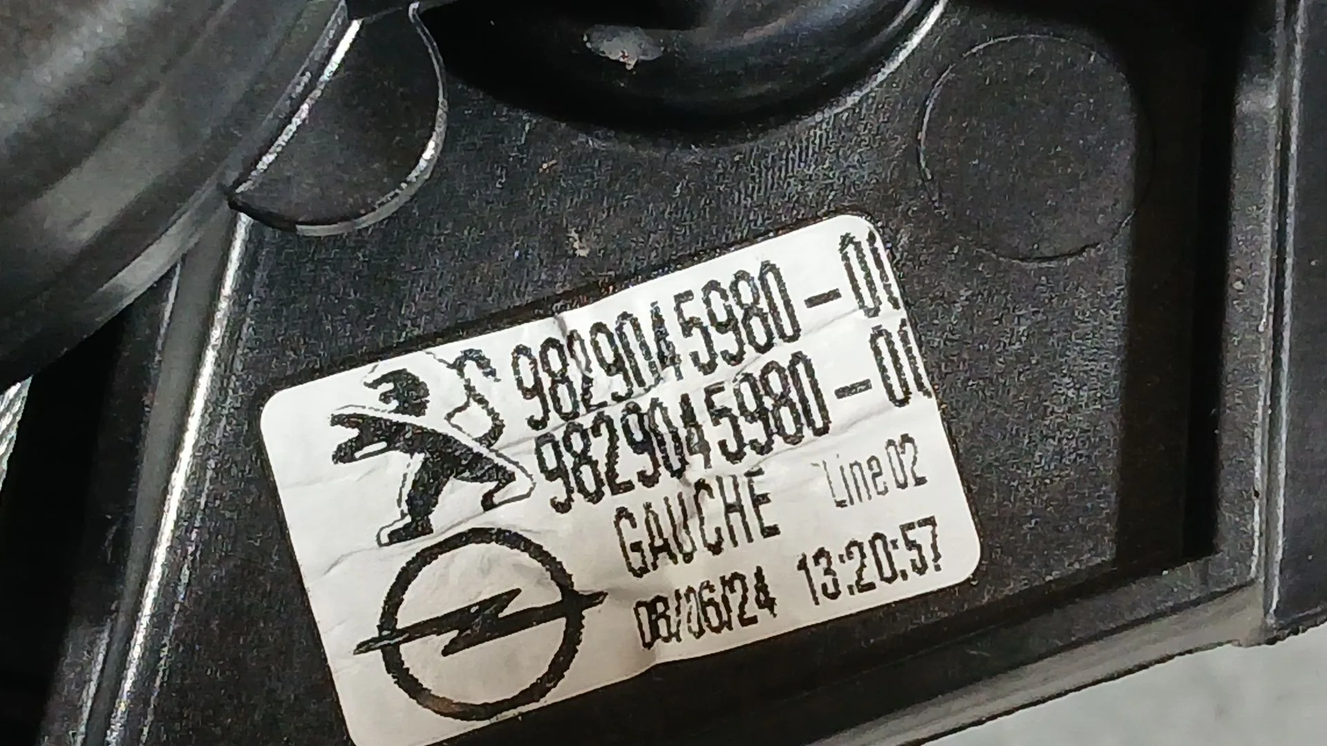 Elevalunas Trasero Izquierdo para Opel Corsa F (P2Jo)