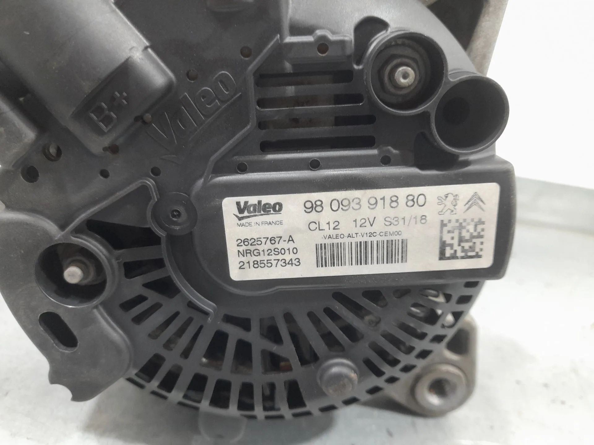 Alternador para Citroën C3 Aircross I (2R_, 2C_)