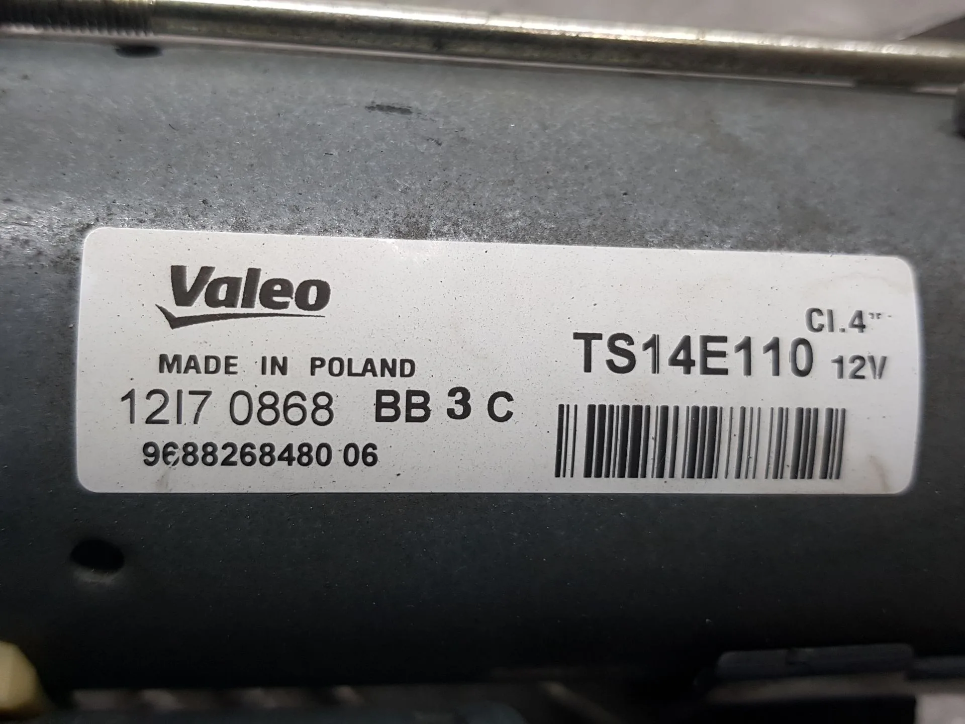 Motor Arranque para Citroën C-Elysee (Dd_)