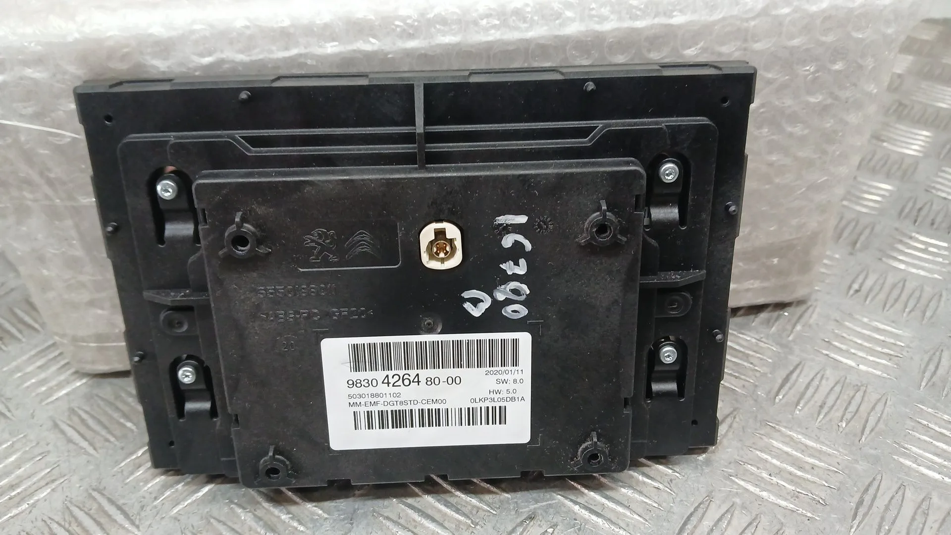 Sistema Navegacion Gps para Citroën C5 Aircross (Ac_, Aj_, Ar_, A4_)