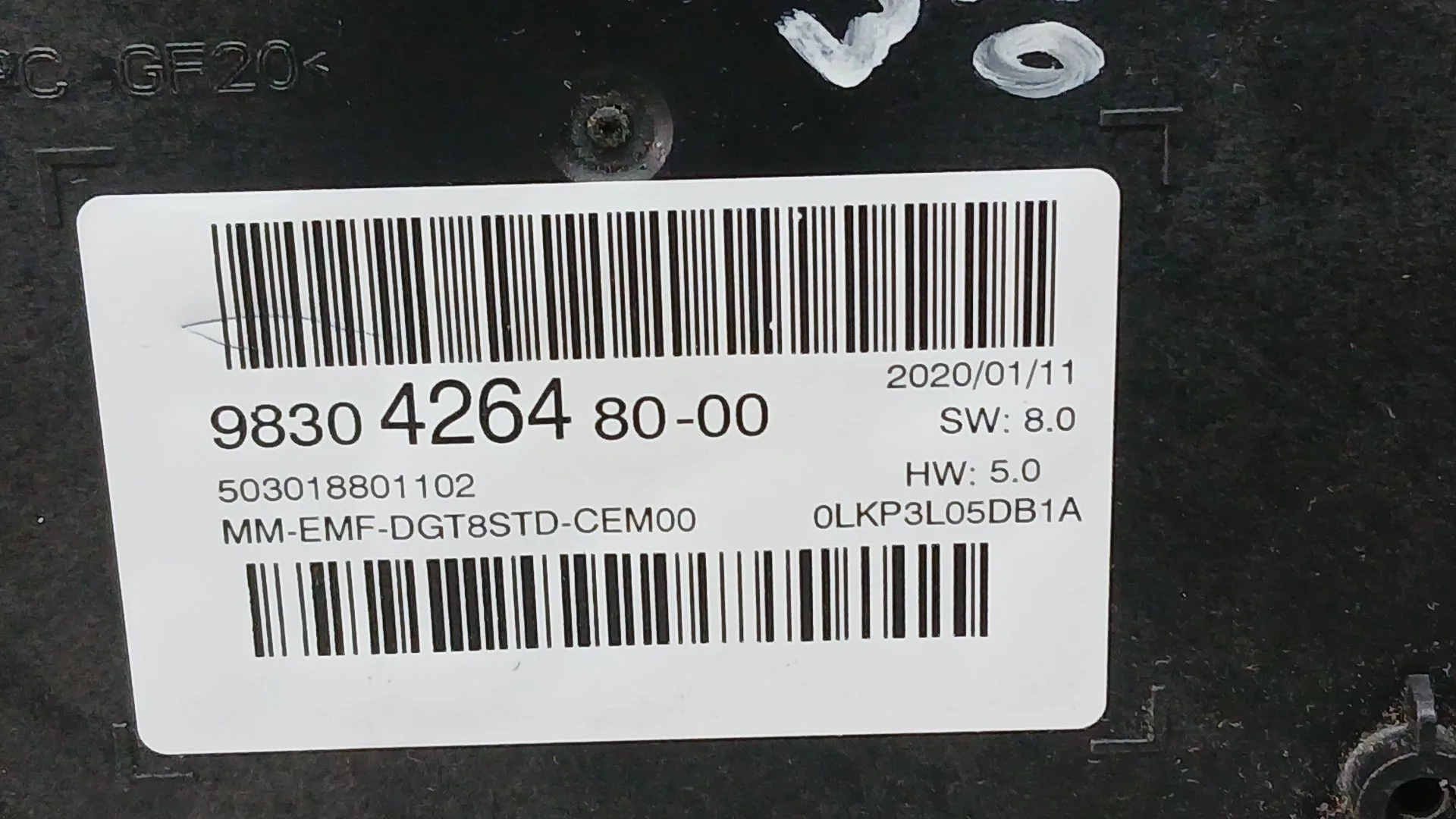 Sistema Navegacion Gps para Citroën C5 Aircross (Ac_, Aj_, Ar_, A4_)