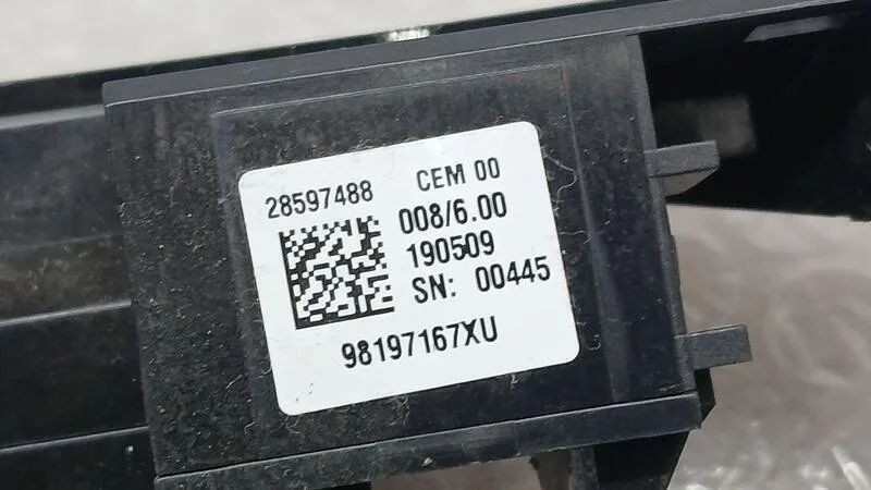 Mando Multifuncion para Citroën C5 Aircross (Ac_, Aj_, Ar_, A4_)