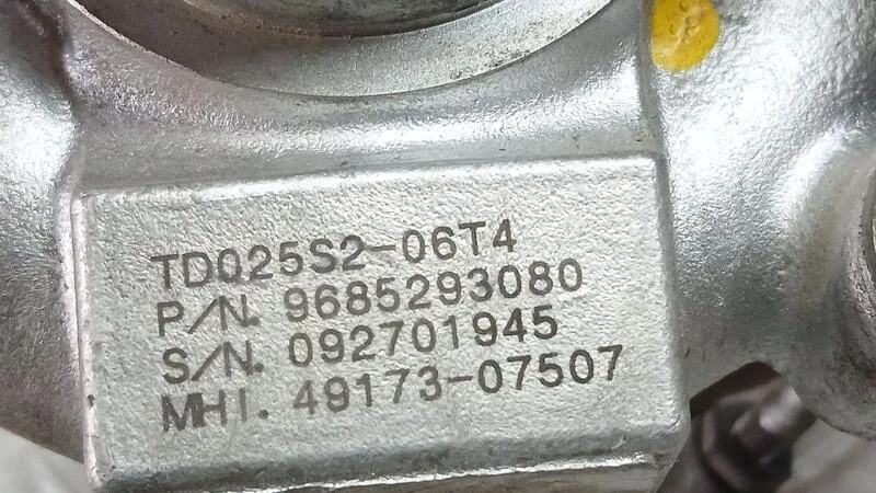 Turbocompresor para Citroën C4 Berlina
