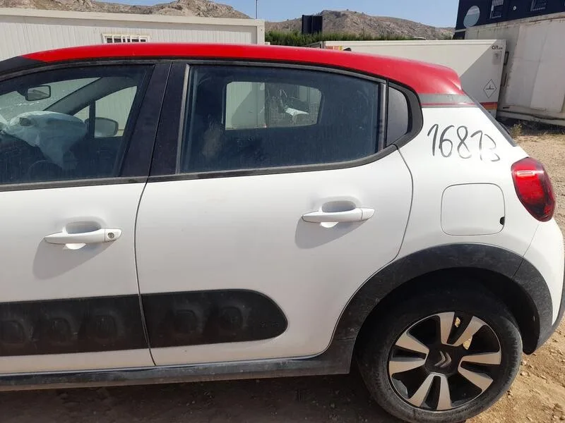 Puerta Trasera Izquierda para Citroën C3 Iii (Sx)