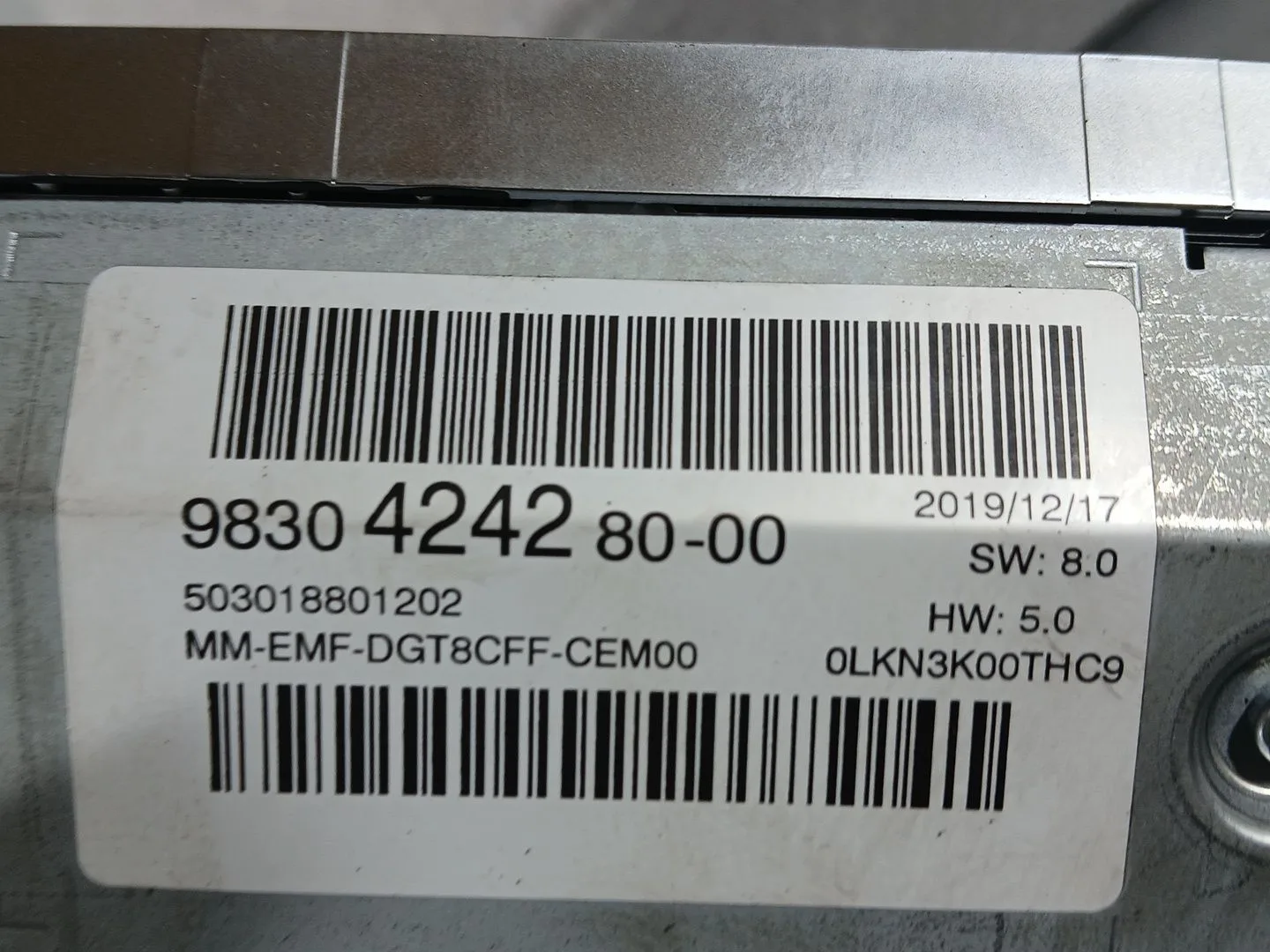 Sistema Navegacion Gps para Peugeot 5008 Ii (Mc_, Mj_, Mr_, M4_)