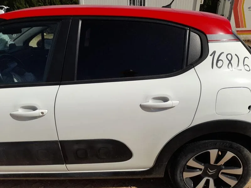 Puerta Trasera Izquierda para Citroën C3 Iii (Sx)