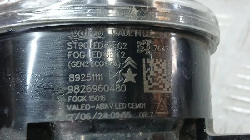 Faro Antiniebla Izquierdo para Citroën C4 Iii (Ba_, Bb_, Bc_)