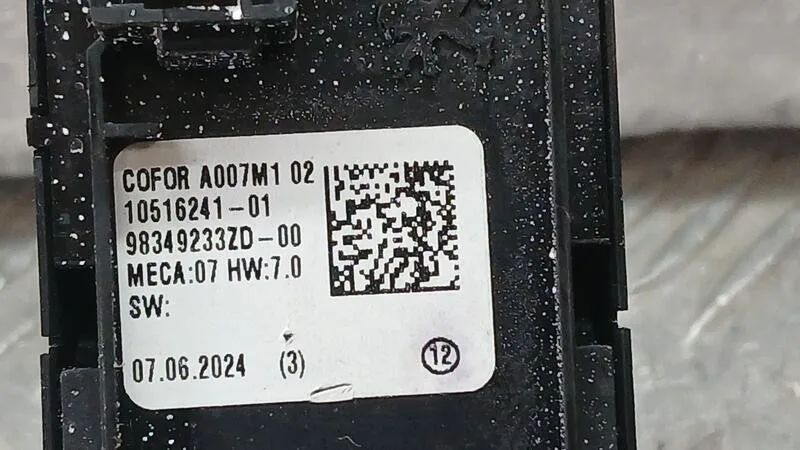 Mando Elevalunas Delantero Izquierdo para Citroën C4 Iii (Ba_, Bb_, Bc_)