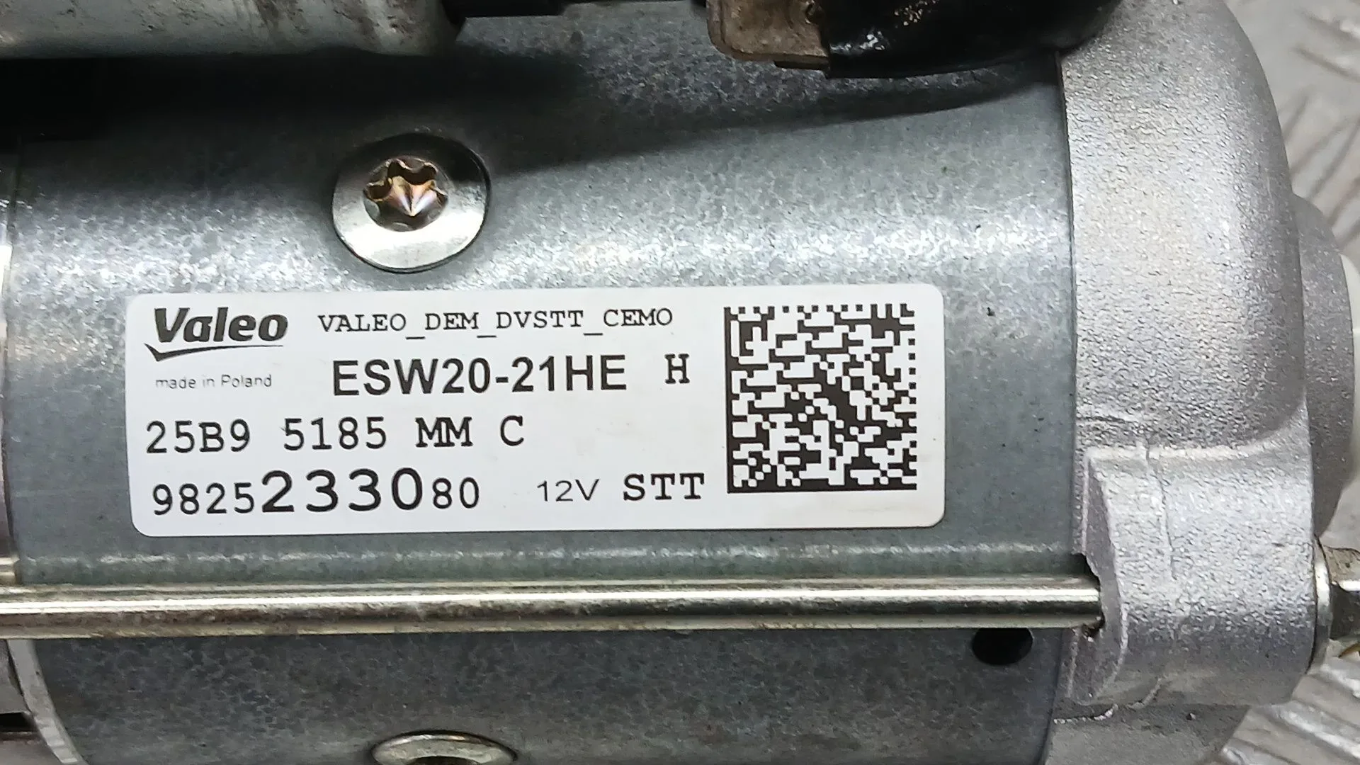 Motor Arranque para Citroën C4 Cactus