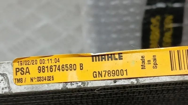 Condensador / Radiador Aire Acondicionado para Citroën Grand C4 Spacetourer Van (3A_, 3E_)