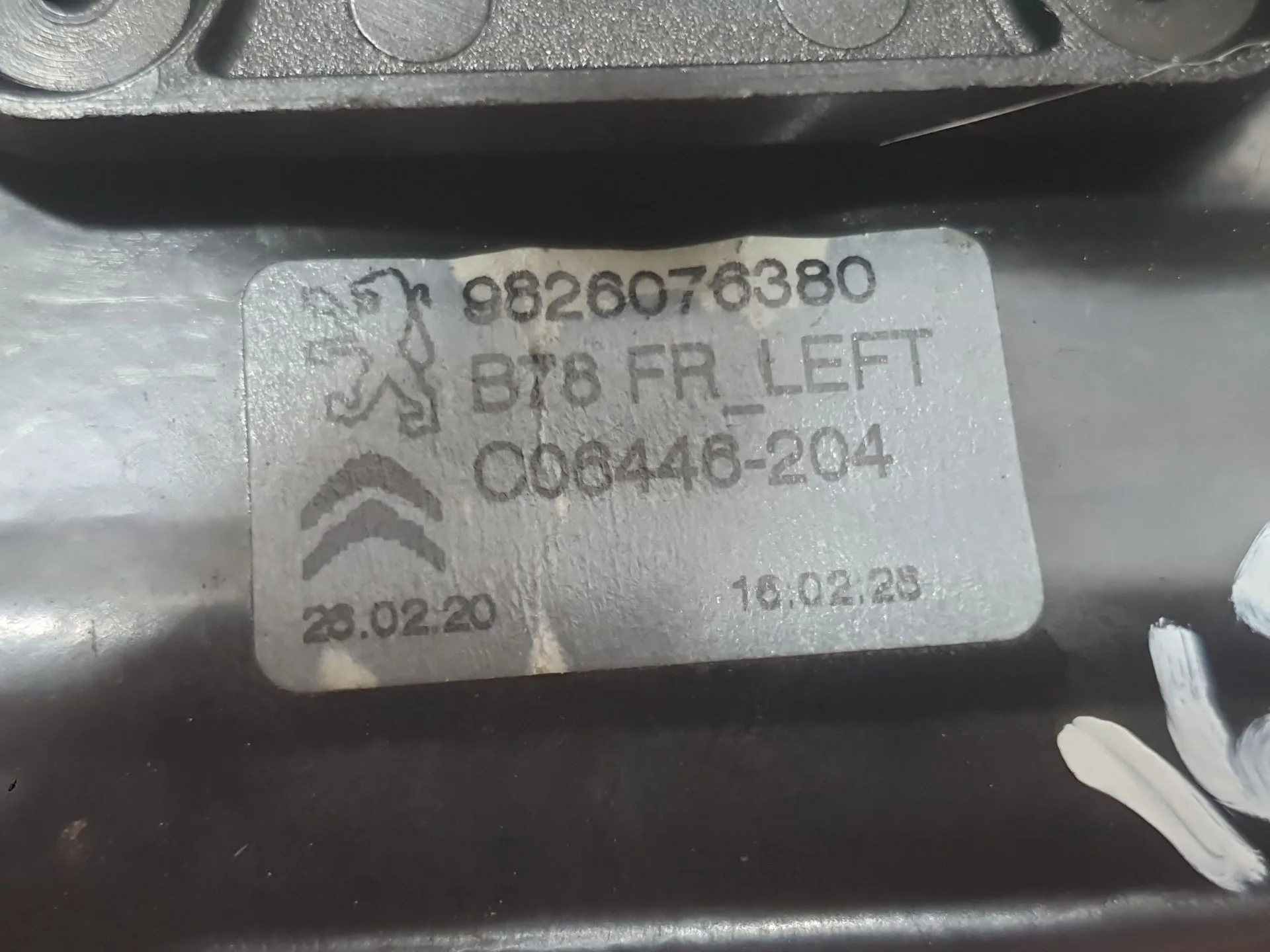 Elevalunas Delantero Izquierdo para Citroën Grand C4 Spacetourer Van (3A_, 3E_)