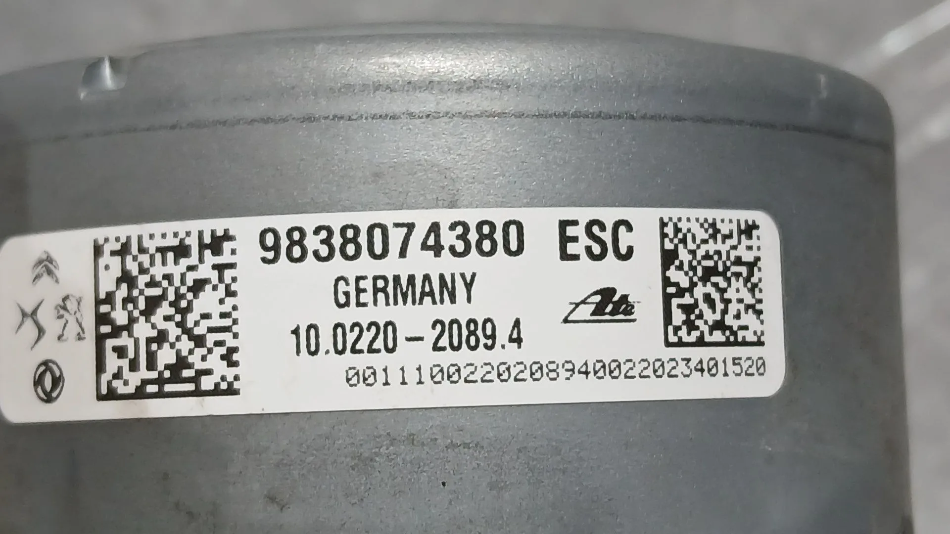Abs para Peugeot 2008 Ii (Ud_, Us_, Uy_, Uj_, Ur_, Uc_)