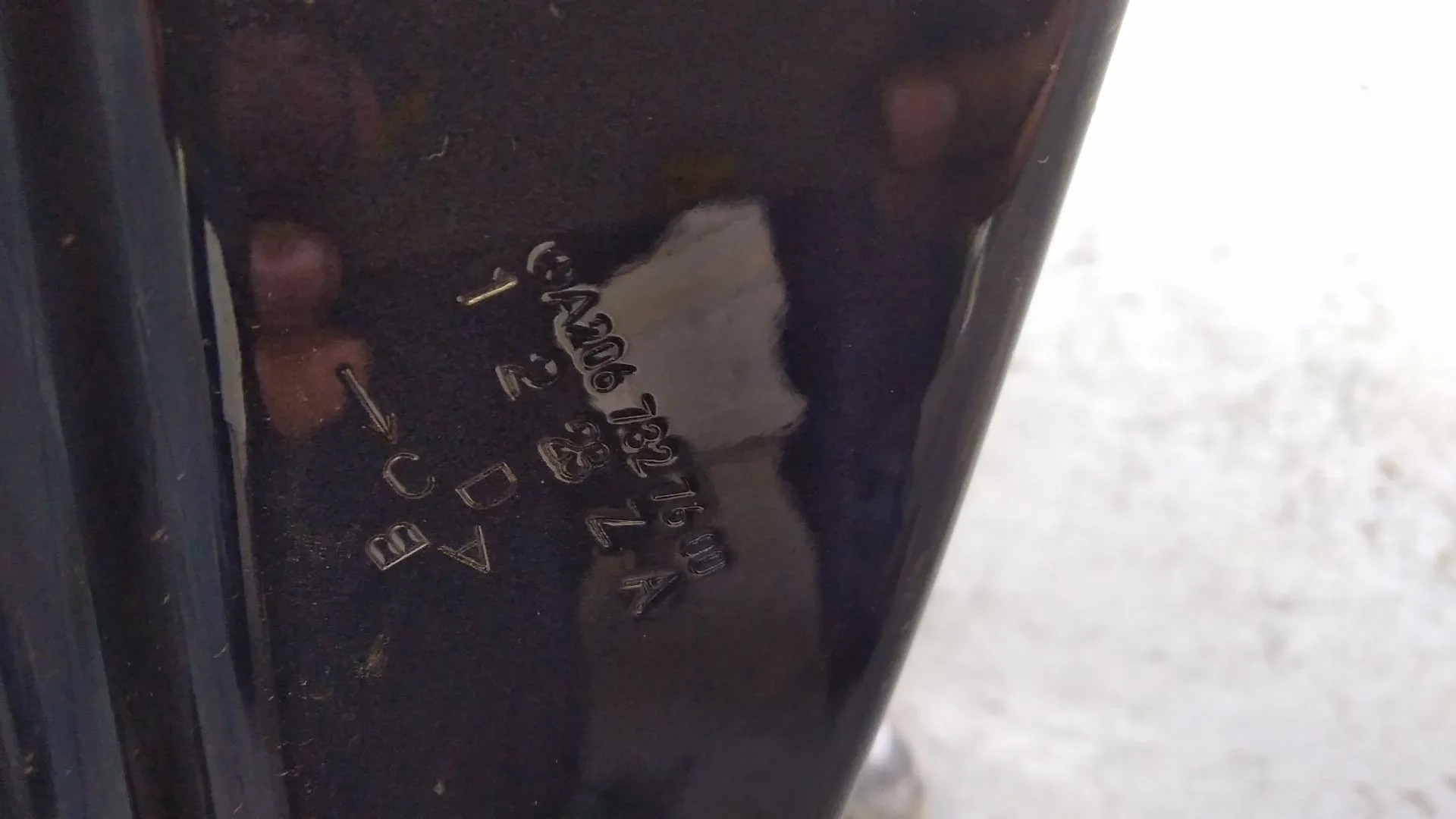 Puerta Trasera Derecha para Mercedes-Benz Clase C (W206)