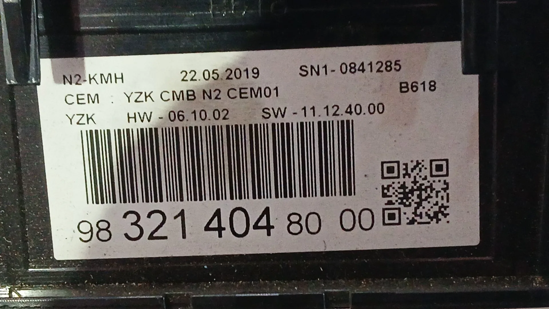 Cuadro Instrumentos para Citroën C3 Iii (Sx)