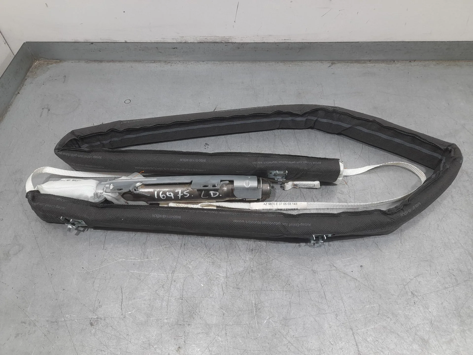 Airbag Cortina Delantero Derecho para Citroën C6 (Td_)