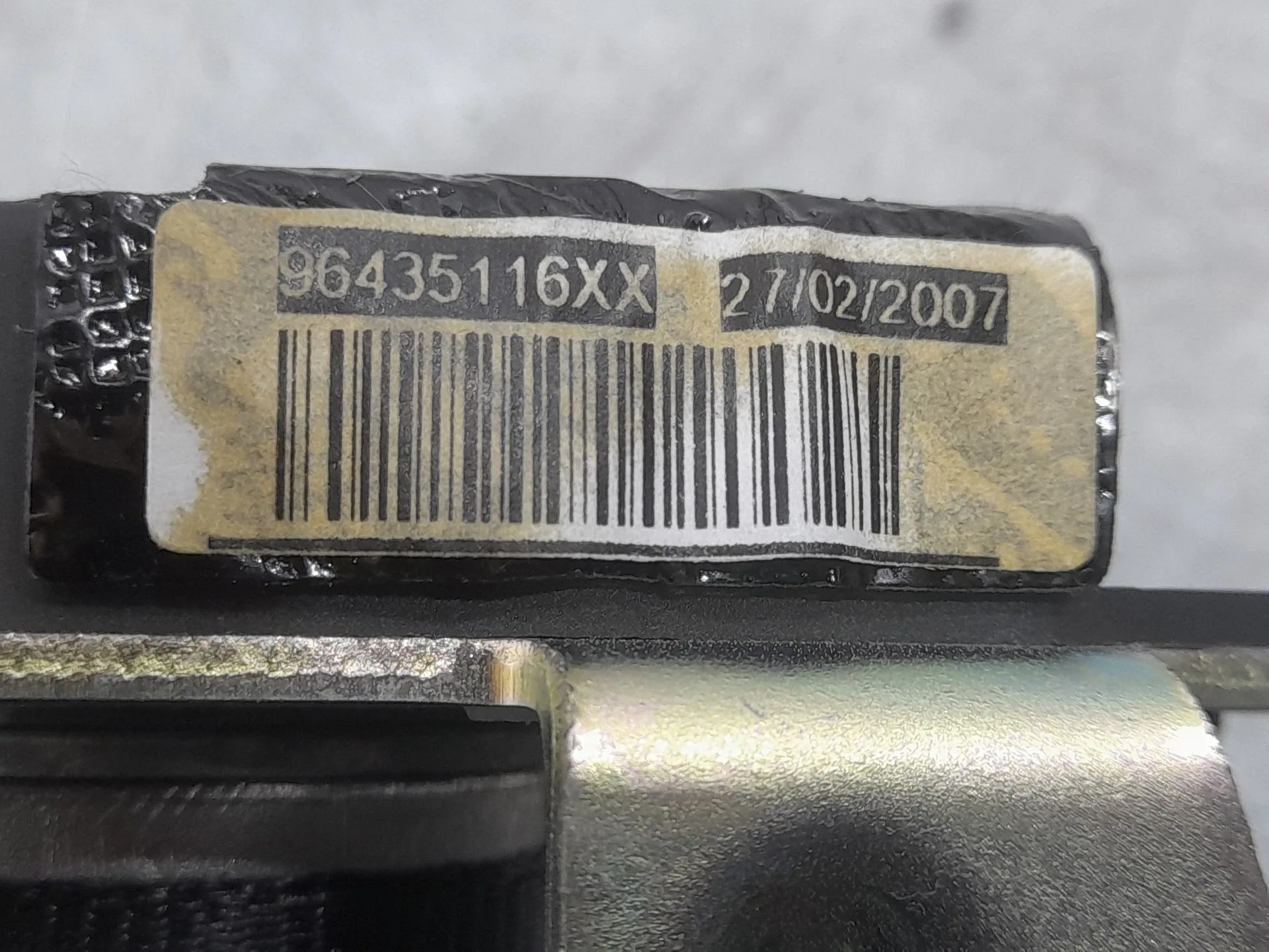 Cinturon Seguridad Trasero Derecho para Citroën C6 (Td_)